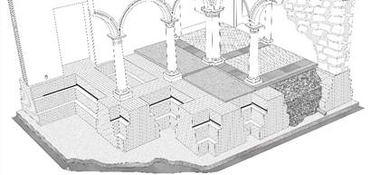 Propuesta de consolidaci&oacute;n estructural de la cimentaci&oacute;n superficial mediante &ldquo;sottomurazione&rdquo; en ladrillo. Fuente: autores, 2017.