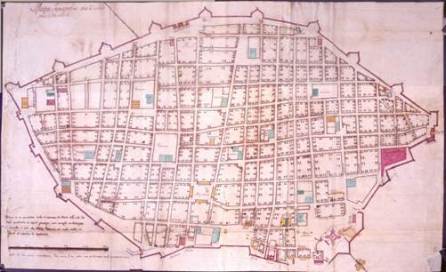 La Habana (Cuba). Planos de poblaci&oacute;n. (1746). Plano de la ciudad de La Habana [Material cartogr&aacute;fico] Antonio de Arredondo. Escala indeterminada (O 82&deg;43'00" - O 81&deg;54'00" / N 23&deg;24'00" - N 22&deg;47'00") IGN, Madrid, 1990.