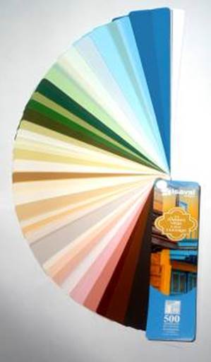 Carta de colores (Tintom&eacute;trico Isaval) espec&iacute;ficos para inmuebles del Centro Hist&oacute;rico La Habana Vieja.