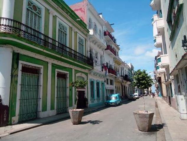 Edificio en la calle Perseverancia. Centro Habana. 
