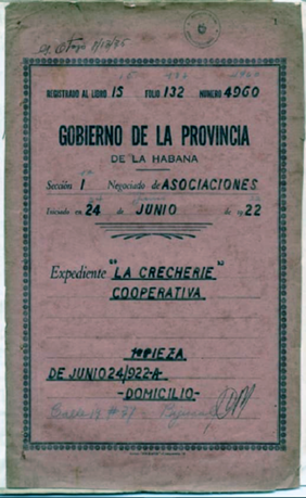 Expediente La Crecherie Cooperativa.