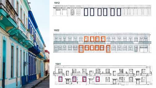 La relaci&oacute;n entre llenos y vac&iacute;os tambi&eacute;n evolucion&oacute; con el tiempo.