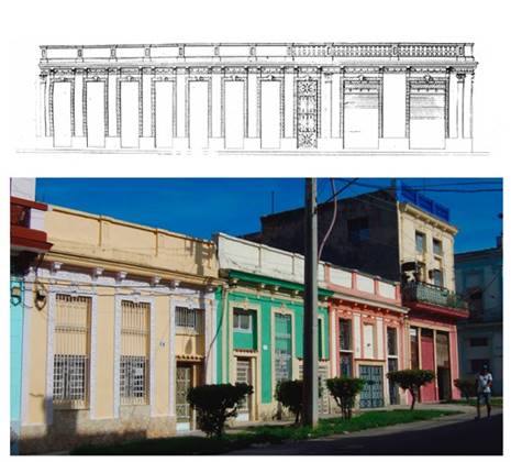 Las Casas proyectadas por Maestros de Obras exponen un eclecticismo muy sencillo con la decoraci&oacute;n concentrada en platabandas y m&eacute;nsulas.