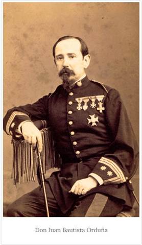 Juan Bautista de Ordu&ntilde;a y Feliu, el alicantino. (1824, Benissa, Alicante - 1890, La Habana) 