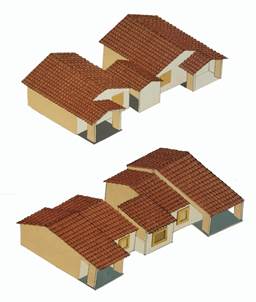 Proyecto ecol�gico ganador de una menci�n en el Concurso Iberoamericano &ldquo;Viviendas Contempor�neas de Tierra&rdquo; de Habiterre, Espa�a, 1990. Autores: A. Alfonso, A. San-Miguel, D. Ca�izares, J. Planas y otros. Facultad de Arquitectura del ISPJAE. 
