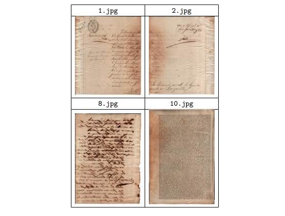 Im&acute;agenes pertenecientes al Archivo Hist&acute;orico de Manzanillo tratadas por DocLux.