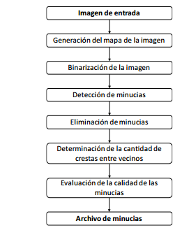 Etapas del algoritmo MINDTCT.