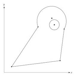 Croquiz aproximado del perfil de una pieza.