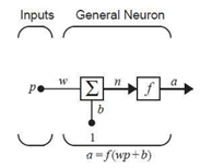 Red Neuronal de única entrada y única salida.