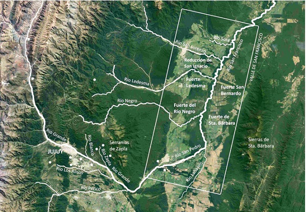 Mapa de elaboración propia.