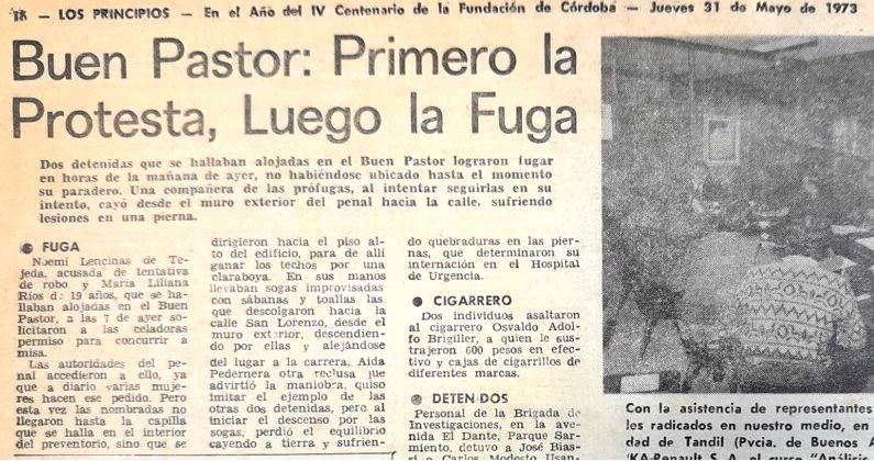 La prensa analiza los sucesos en el Buen Pastor