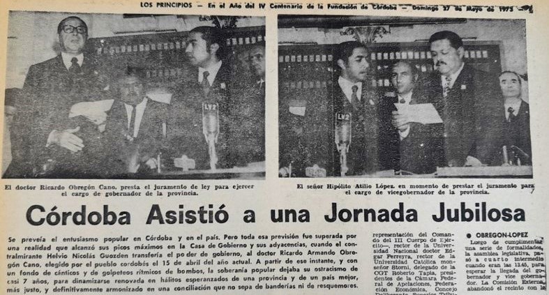 Córdoba asistió a una jornada jubilosa