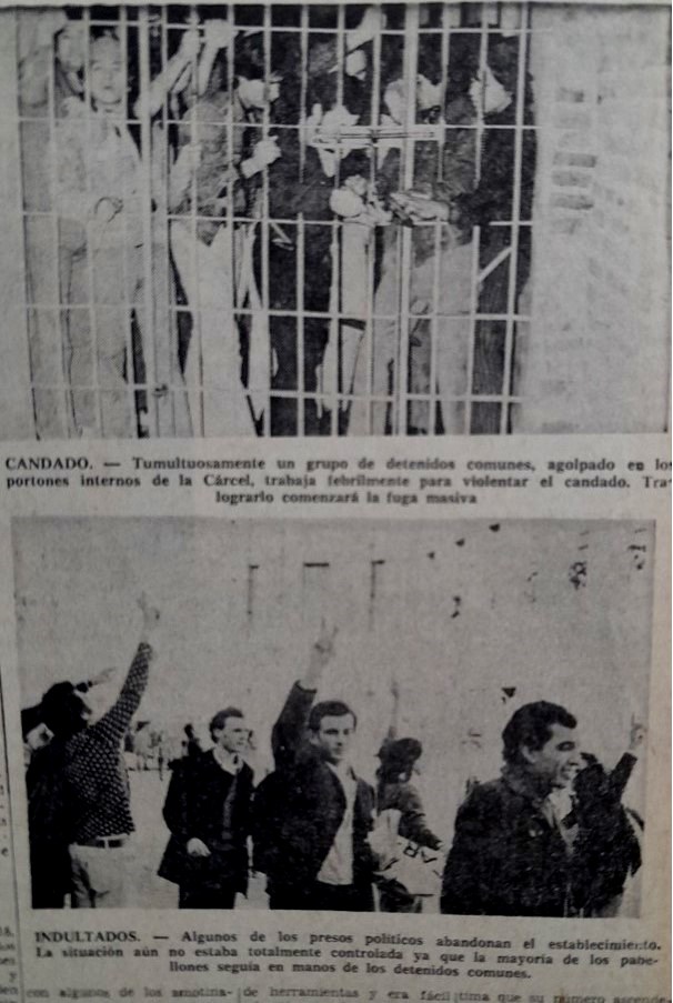 Detenidos comunes y detenidos políticos