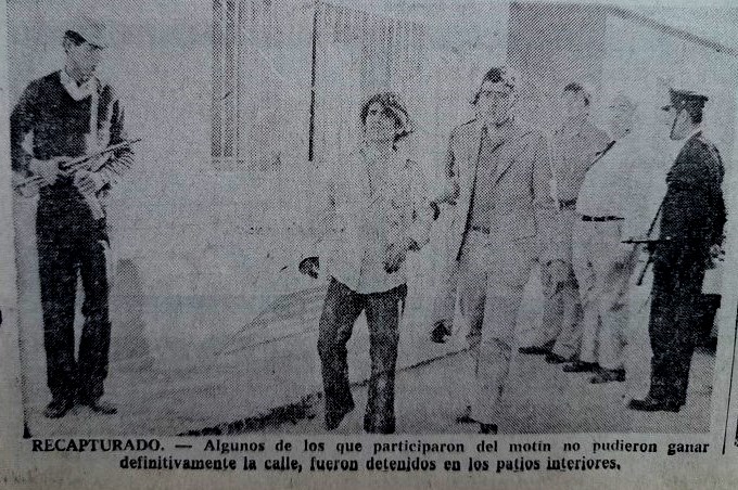 Recapturan a un penado fugado