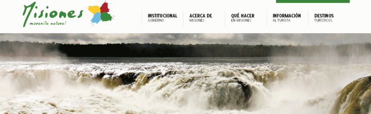 Imagen promocional de las Cataratas del Iguaz&uacute; ("Garganta del Diablo")