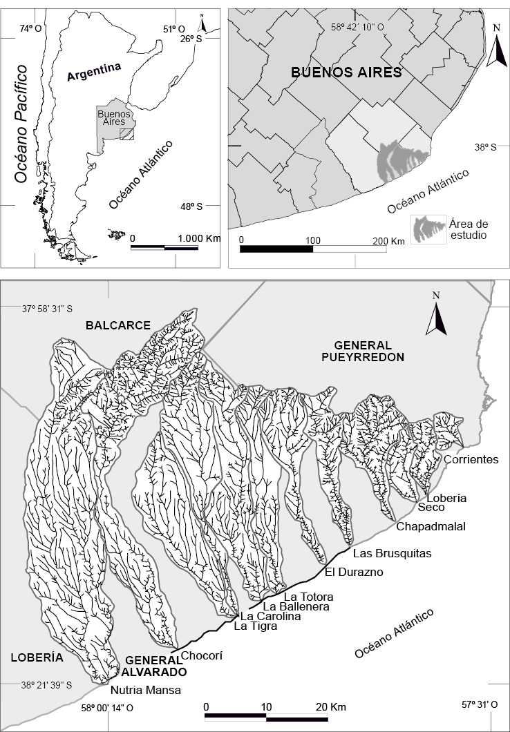 Mapa de ubicaci&oacute;n del &aacute;rea de estudio.