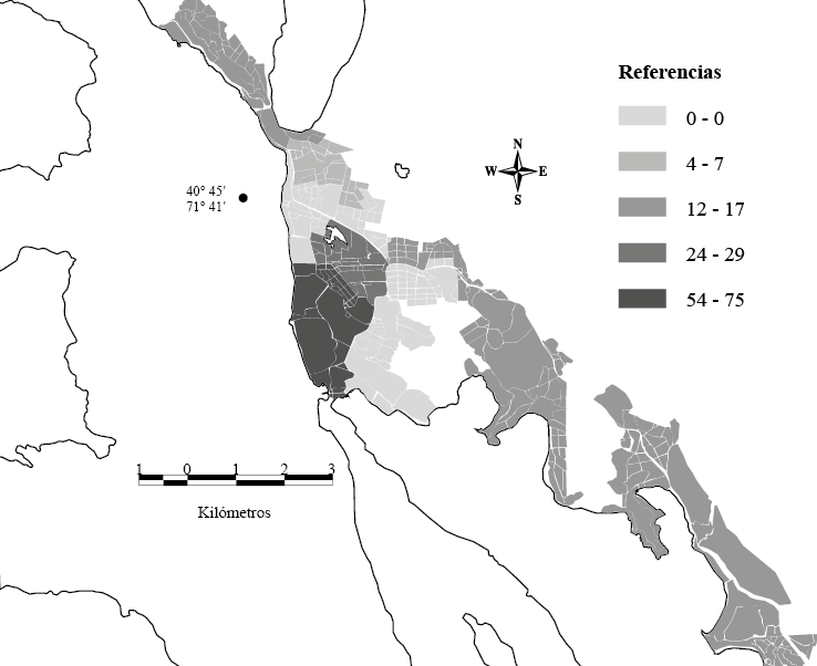 Personas con hacinamiento. Villa La Angostura, Neuqu&eacute;n. 2010