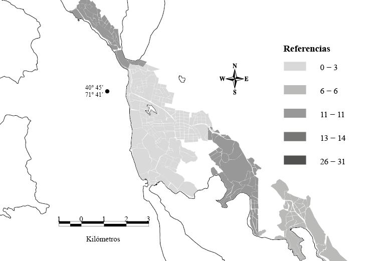 Combustible usado principalmente para cocinar: le&ntilde;a o carb&oacute;n (viviendas). Villa La Angostura, Neuqu&eacute;n. 2010. 