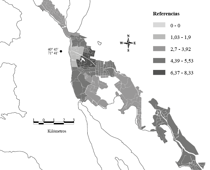 Desocupaci&oacute;n (en porcentaje). Villa La Angostura, Neuqu&eacute;n. 2010