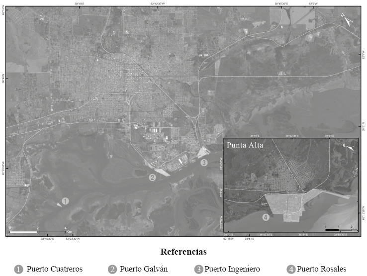  Bahía Blanca y sus puertos.