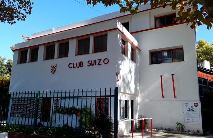 Frente del Club Suizo de Buenos Aires.