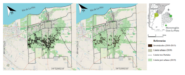 Ocupacin de suelo por invernculos 2010-2015.