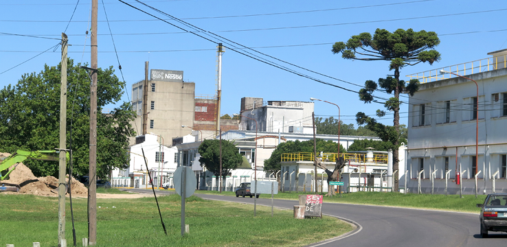 Planta Nestlé en Magdalena, provincia de Buenos Aires.