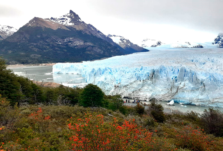 Parque Nacional Los Glaciares declarado Patrimonio de la Humanidad en 1981.