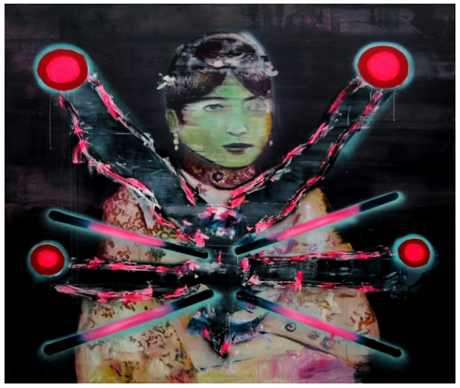 &ldquo;The light Being&rdquo; (2012) series. Retrato de la emperatriz Wan Rong