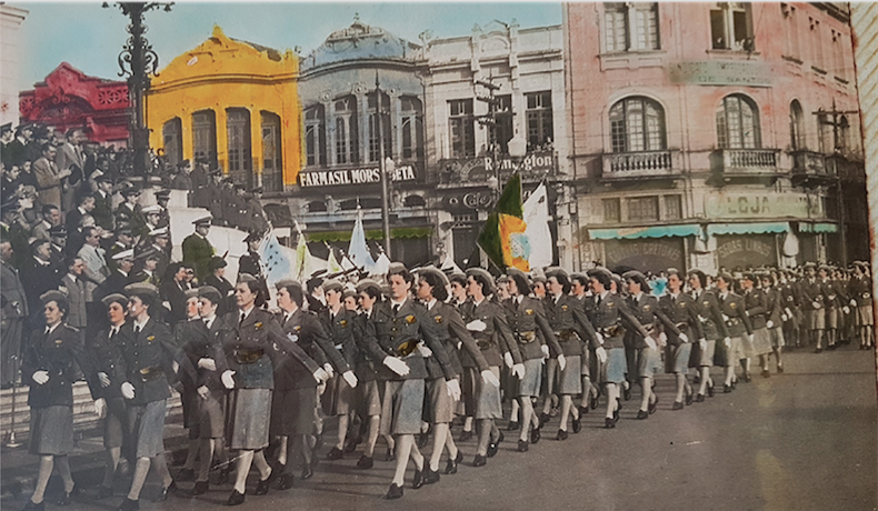 Desfile Dia do Soldado, 25 ago. 1943