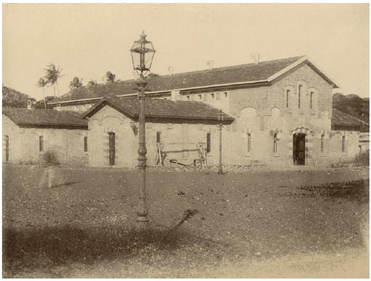 O novo edif&iacute;cio da cadeia civil do distrito de Louren&ccedil;o Marques