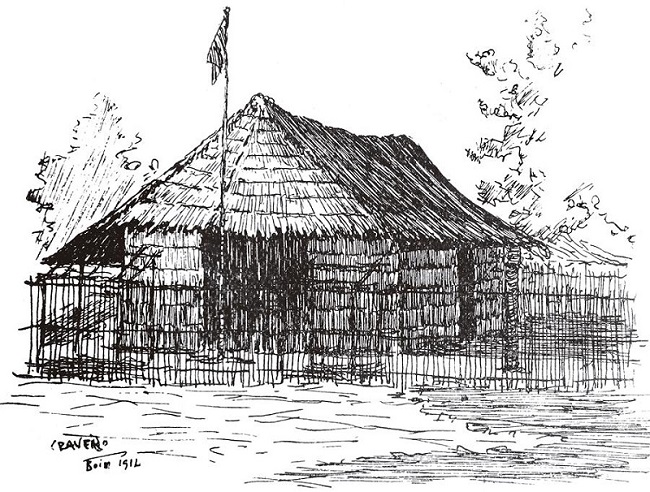 : Casa naturista de Boim, desenhada por Cândido Craveiro (Fonte: Craveiro, 1915a, p.149)