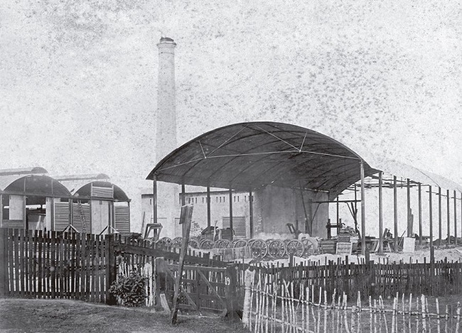 : Benjamin R. Mullock, Workshop at Peripiri-Bahia and San Francisco (1861); papel albuminado, p&b (Coleção Thereza Christina Maria, Biblioteca Nacional)