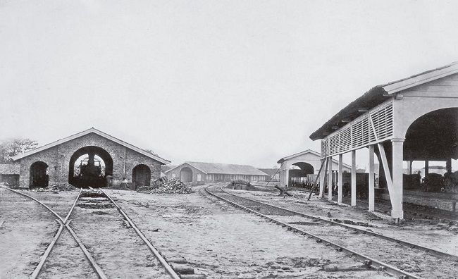: Augusto Stahl, Estrada de Ferro do Recife ao São Francisco: construção (1858-1860); papel albuminado, p&b (Coleção Thereza Christina Maria, Biblioteca Nacional)