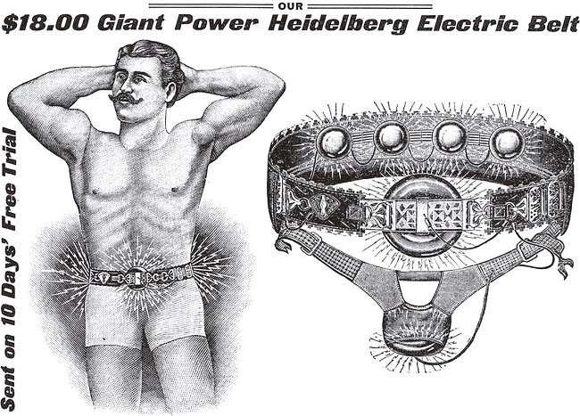 Cintur&oacute;n el&eacute;ctrico &ldquo;Heidelberg&rdquo; y el tratamiento de la neurastenia, finales del siglo XIX (Howard, 15 mayo 2015)