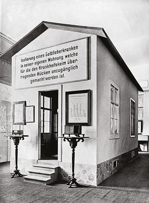: Room about yellow fever in Brazil ( Exposi&ccedil;&otilde;es&hellip;, 1911 )