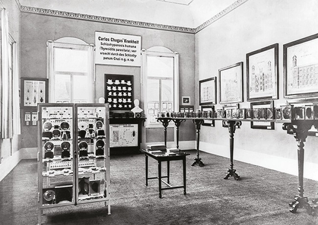 : Room about Chagas disease ( Exposi&ccedil;&otilde;es&hellip;, 1911 )
