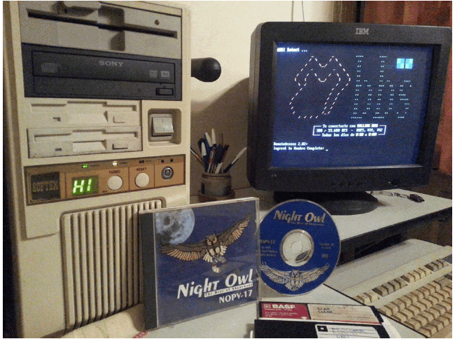 Figura 1. Hardware y software de Rolling BBS, 2018