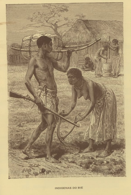 Ind&iacute;genas do  Bi&eacute;, 1885