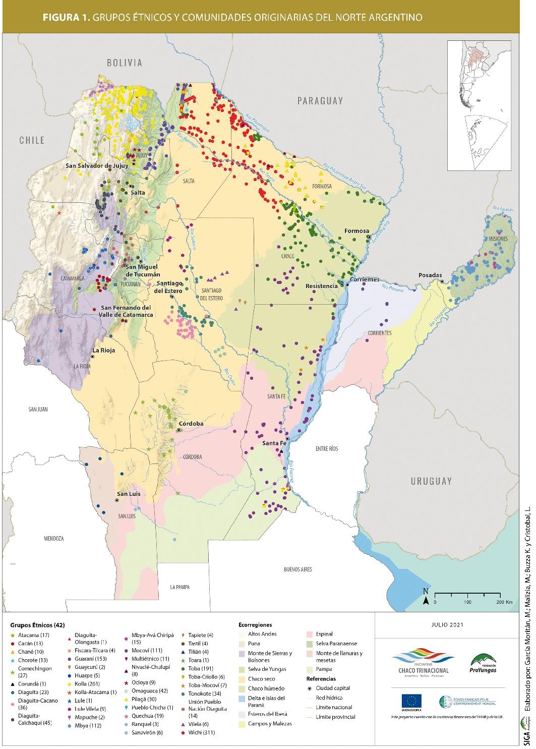 Grupos tnicos y Comunidades Originarias del Norte Argentino