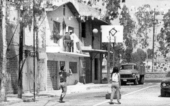 Las calles como espacio deportivo 1980