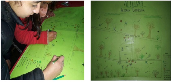 Im&aacute;genes del Taller de Mapas Situacionales- Nuevo Cartograf&iacute;a Social