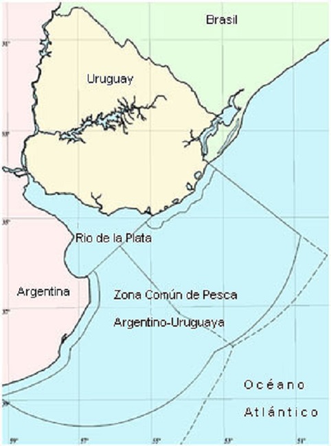 Zona com&uacute;n de Pesca Argentino - Uruguaya 