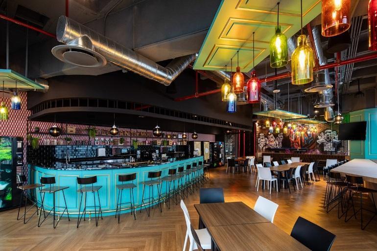 Bar &ldquo;Globar&rdquo;, Globant M&eacute;xico. Fuente: Globant.com