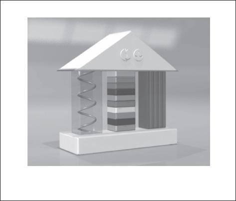 O modelo gr�fico dos tr�s pilares da UICISA: E.