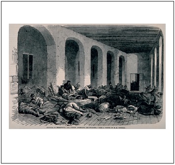 Hospital em Scutari, Guerra da Crimeia
