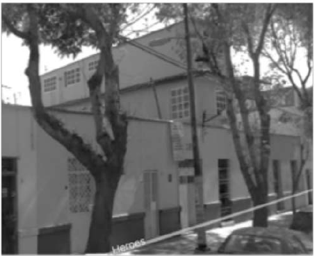 Ampliaci&oacute;n de una vivienda en la calle H&eacute;roes, colonia Doctores. Fuente: Google Maps, consultado en marzo, 2015.