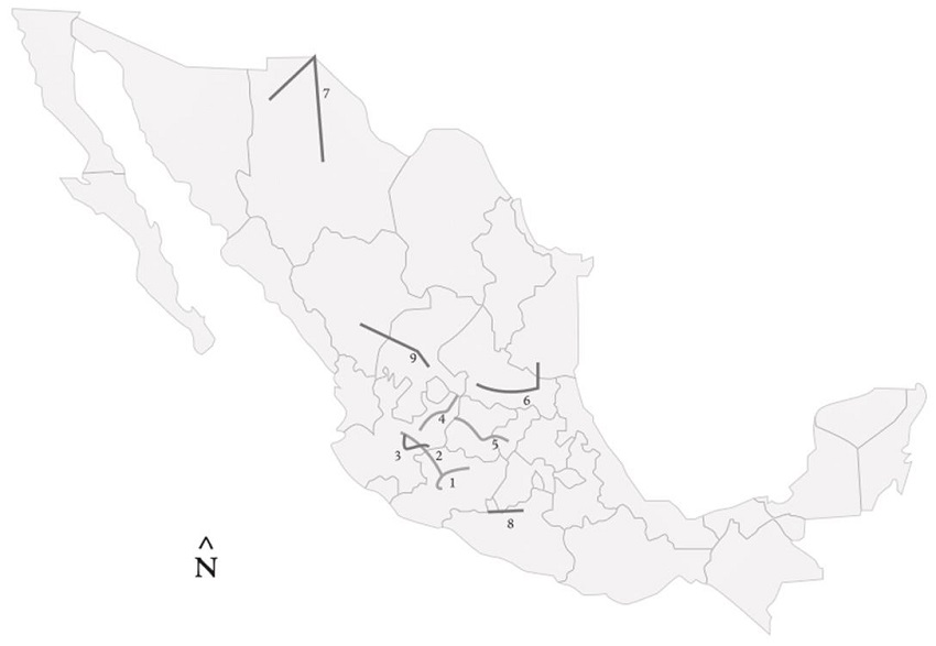 Rutas de comercio realizado por los mazahuas nombrado &ldquo;El Viaje&rdquo;