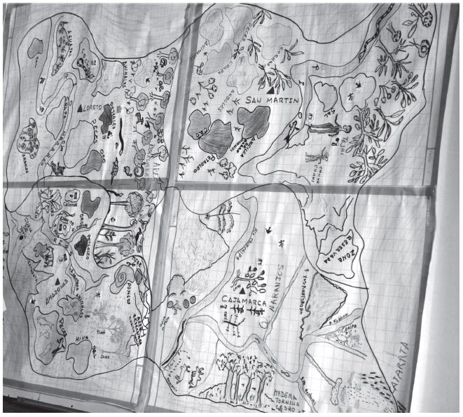 Mapeo colaborativo. Territorio Integral Awajún.