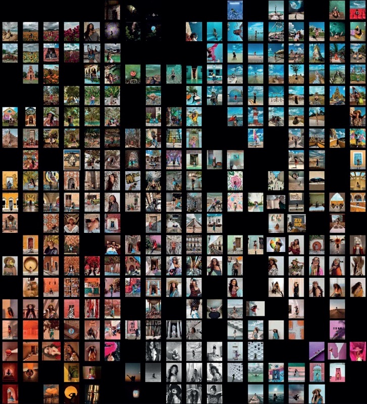 Visualizaci�n de la actividad digital de TBA